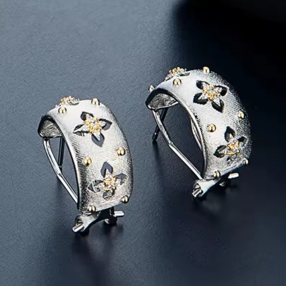 Vintage luxury earrings - Picture 2 of 7